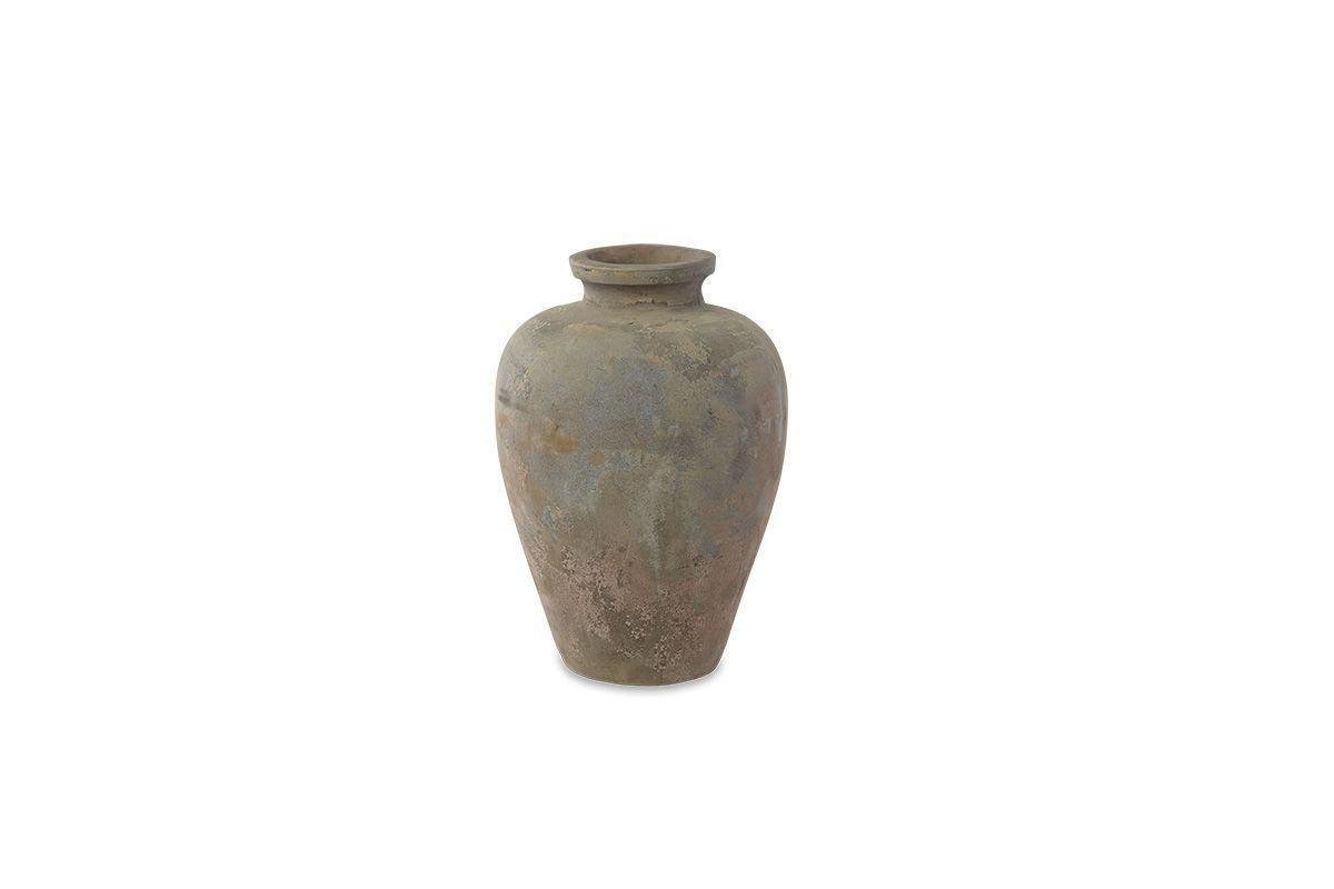 Nkuku Affiti Clay Tapered Pot – Small