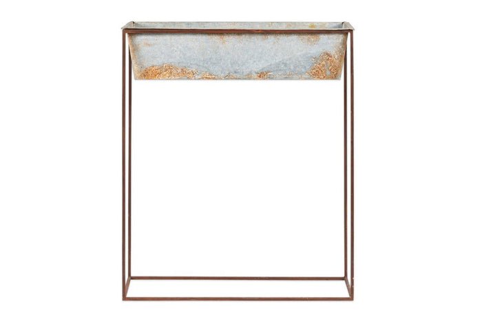 Nkuku Narlu Wide Standing Planter — plant pot from Botanic Row