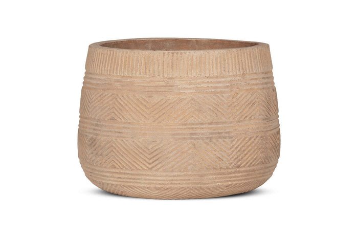 Nkuku Zadie Terracotta Planter – Natural – Large — plant pot from Botanic Row