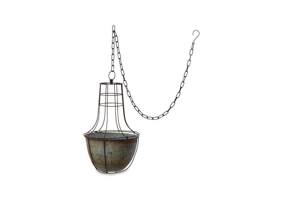 Nkuku Abari Caged Hanging Planter