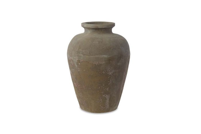 Nkuku Affiti Clay Tapered Pot – Large — plant pot from Botanic Row